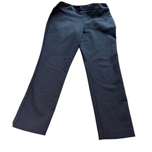 I Love Tyler Madison Navy Blue Pull On Straight Leg Pants Size S Small‎ ILTM